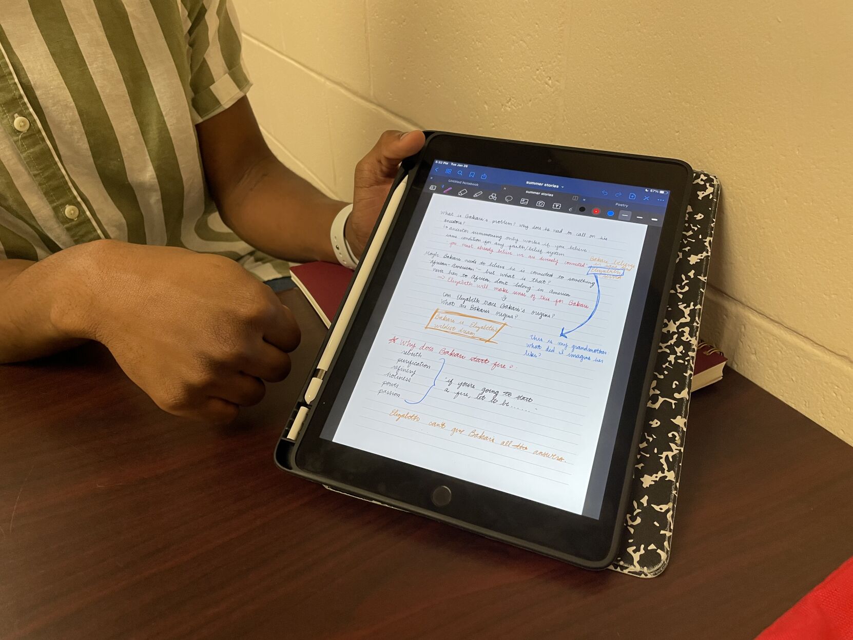 “It just heals me in a different way”: Creative writing students reflect and cope during COVID-19